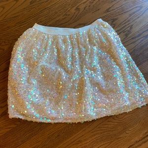Girls Sequin Skirt